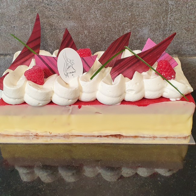 Vacherin vanille/framboise