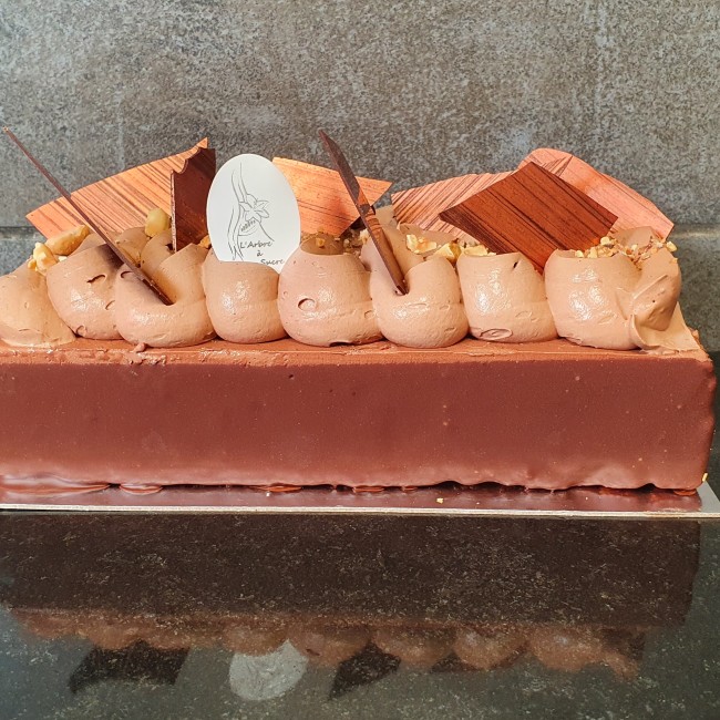 Vacherin  chocolat/noisette