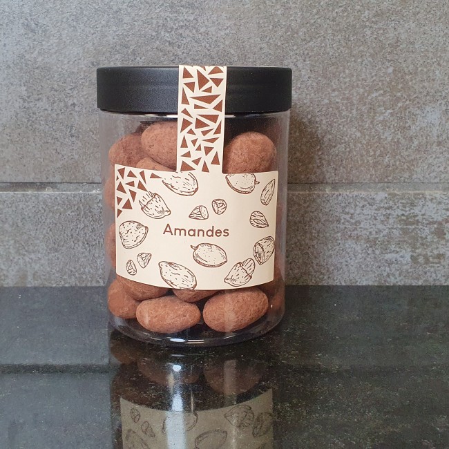 Amandes cacaotées 