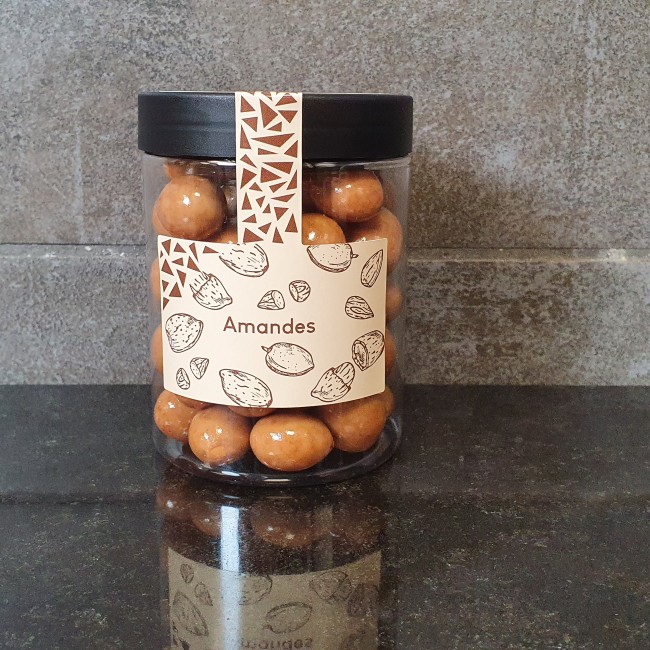Amandes caramélisées 