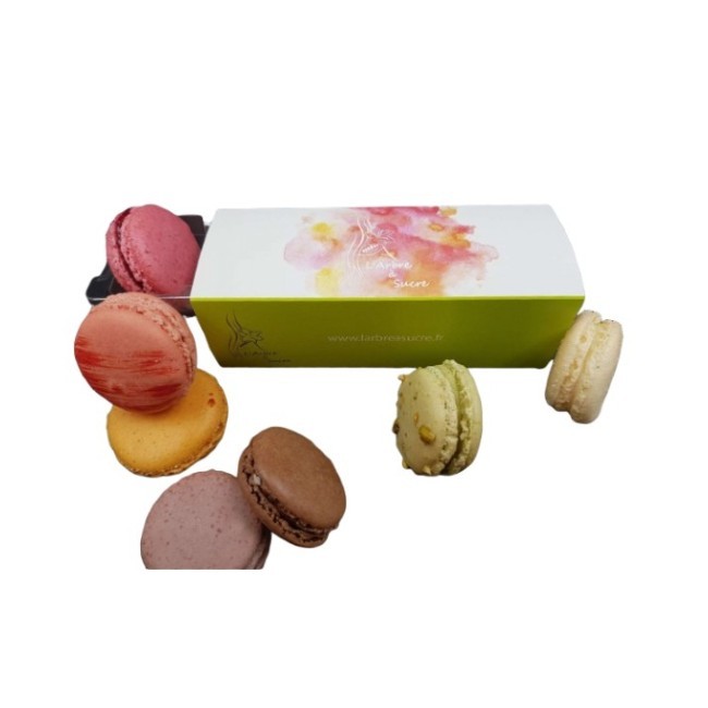 Boite 4 macarons