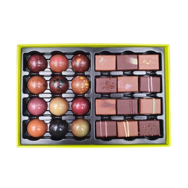 Coffret de chocolats assortis