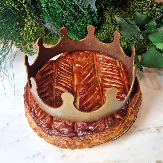 Galette frangipane chocolat/noisette