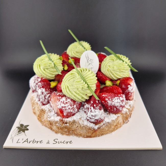 Tarte Fraises/Pistache