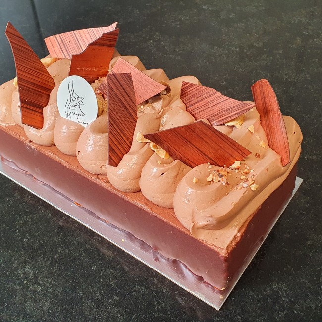 Vacherin  chocolat/noisette