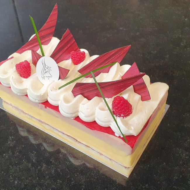 Vacherin vanille/framboise